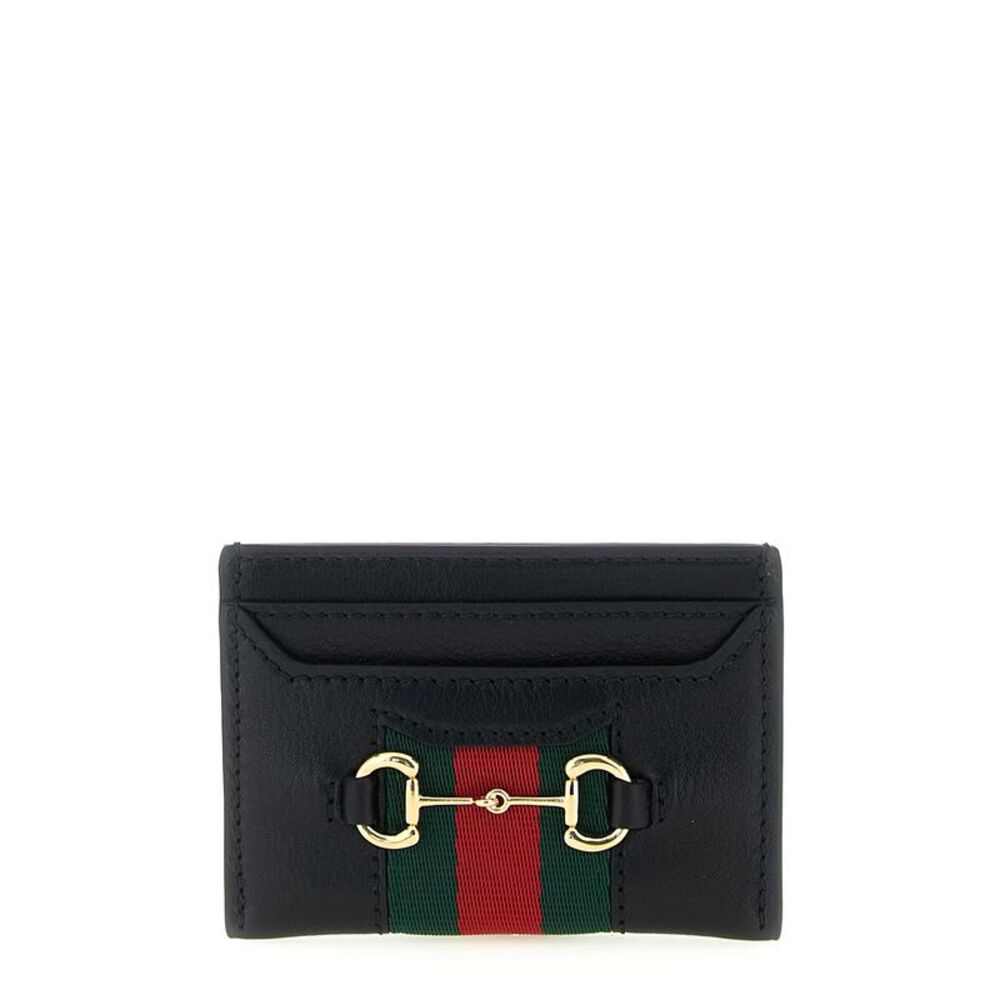 Gucci Black Calfskin Women's Cardholder